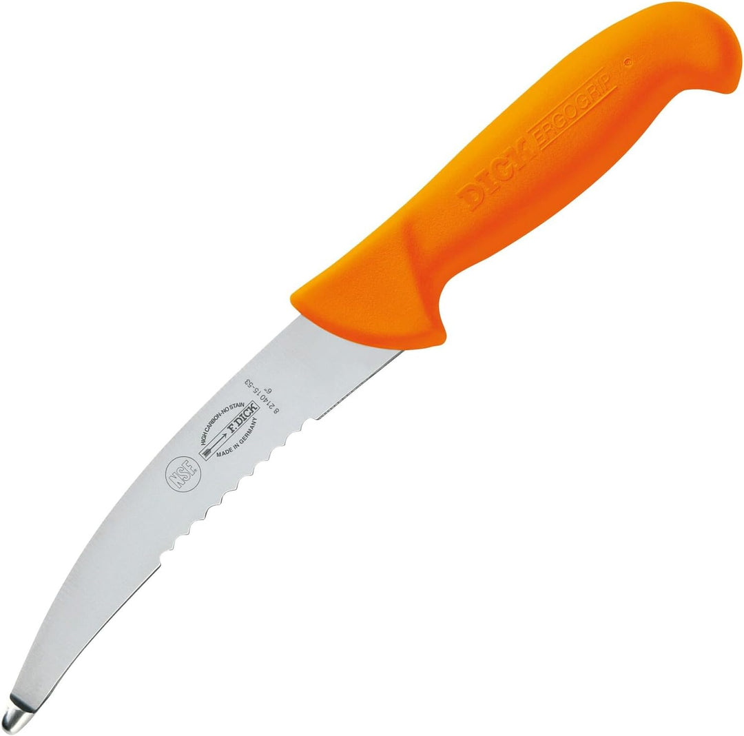 F. DICK Aufbrechmesser, ErgoGrip (Messer mit Klinge 15 cm, X55CrMo14 Stahl, nichtrostend, 56° HRC) 8