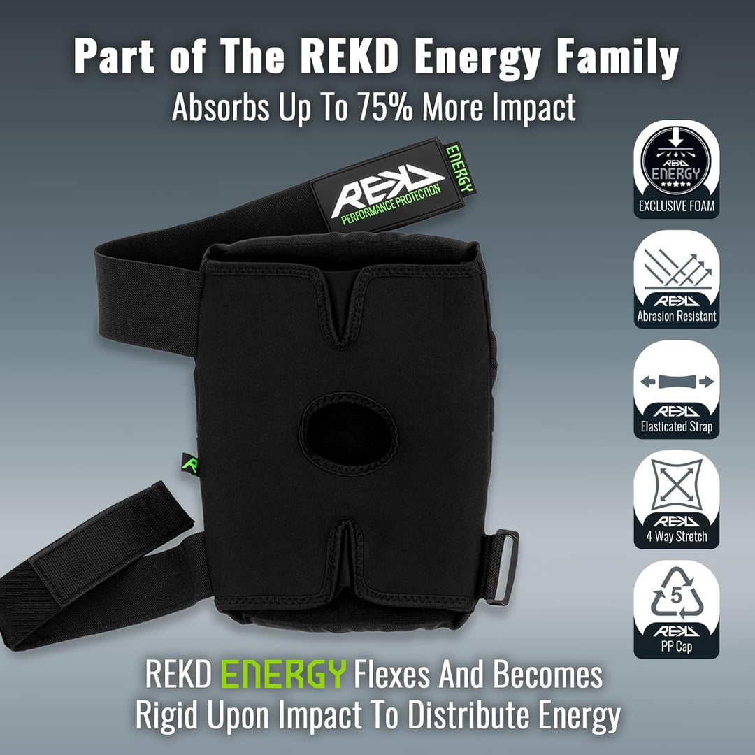 Rekd Energy Ramp Knee Pads Knieschoner, schwarz (schwarz), XL