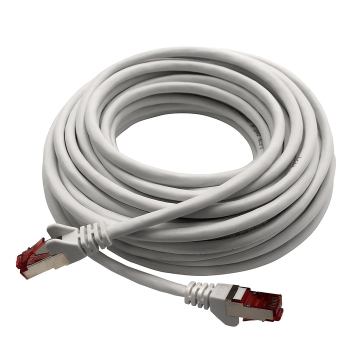 1aTTack.de - 5x 10m CAT6 Patchkabel S/FTP PIMF Schirmung CAT.6 RJ45 Netzwerkkabel Ethernetkabel DSL