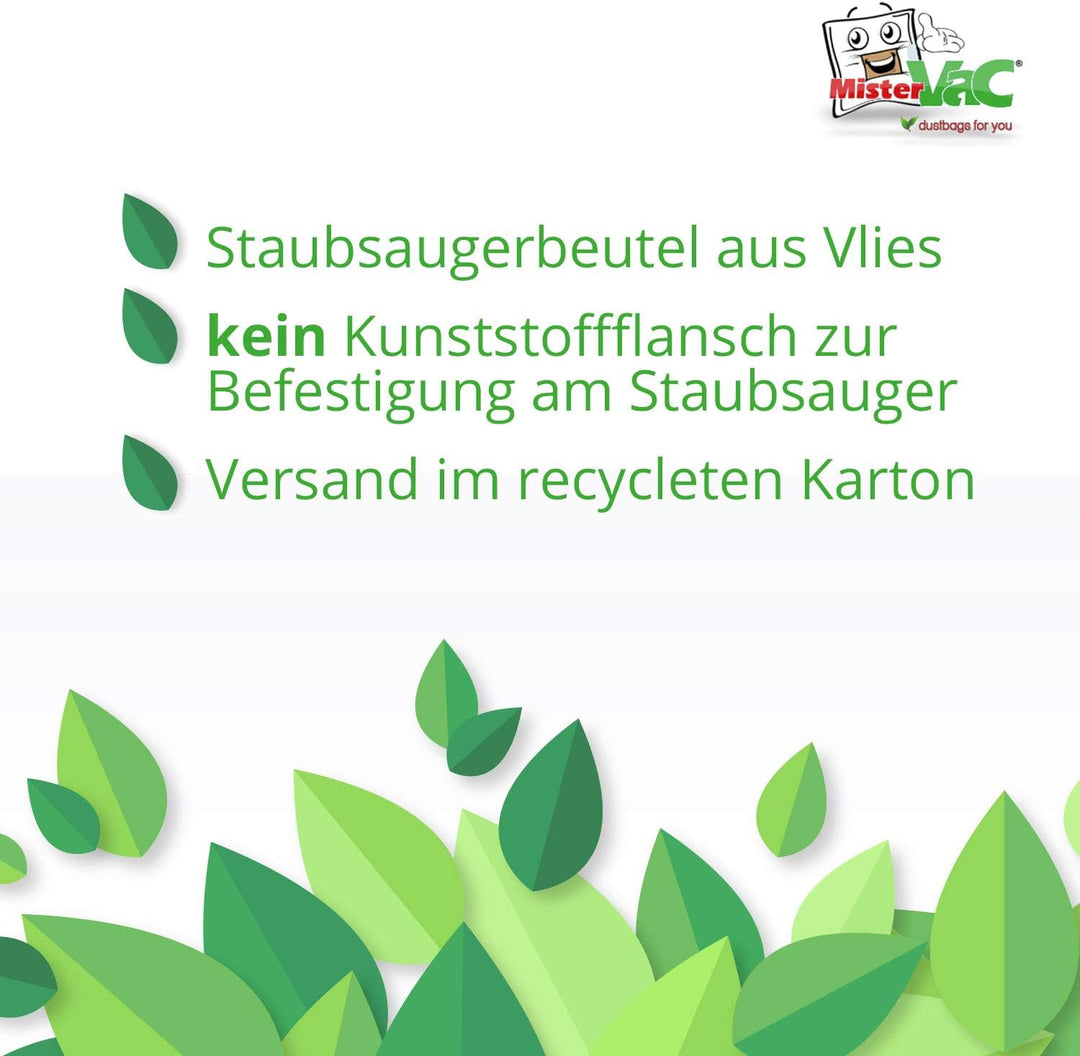 MisterVac | 10 Staubsaugerbeutel kompatibel mit Hilti VC 5-A22
