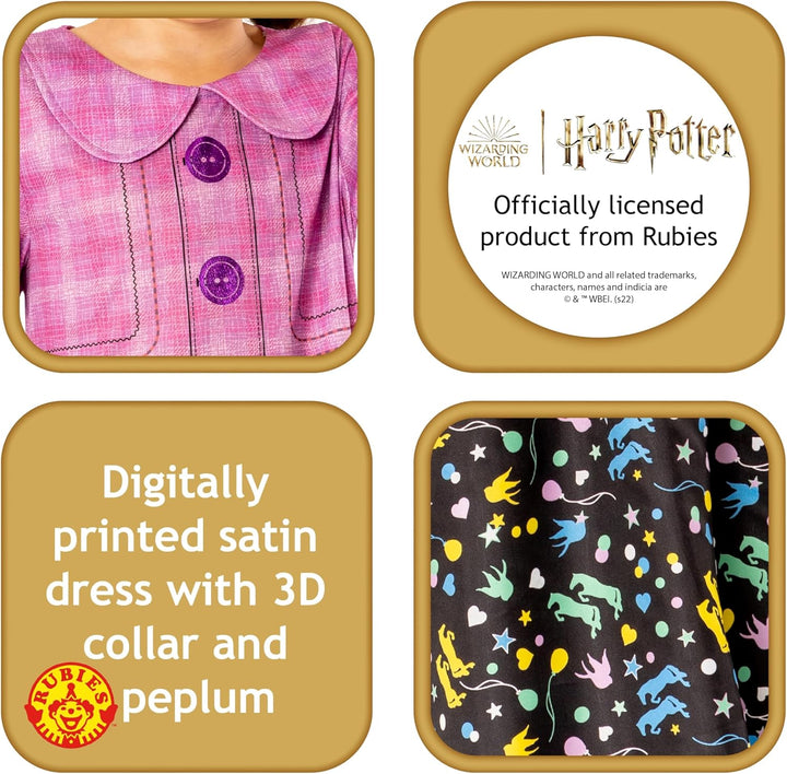 Rubies Offizielles Harry Potter Luna Lovegood Kinderkostüm, Buchtag Kinderkostüm 5-6 Jahre, 5-6 Jahr