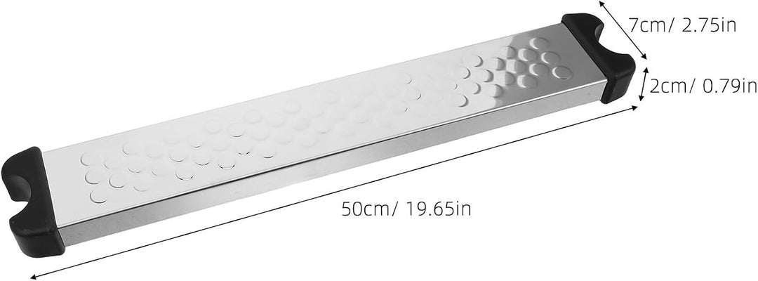 Poolleiterstufe aus Edelstahl, 50cm, rutschfest, für Pools