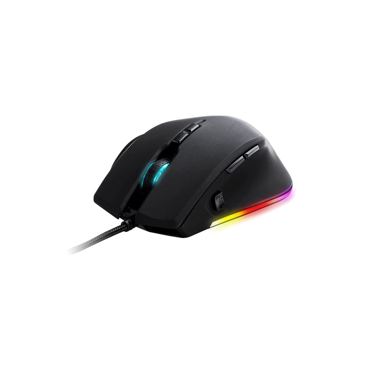 Newskill Gaming-Maus Habrok mit optischem Sensor (16000 DPI), seitlicher Sniper Taste und RGB-Beleuc