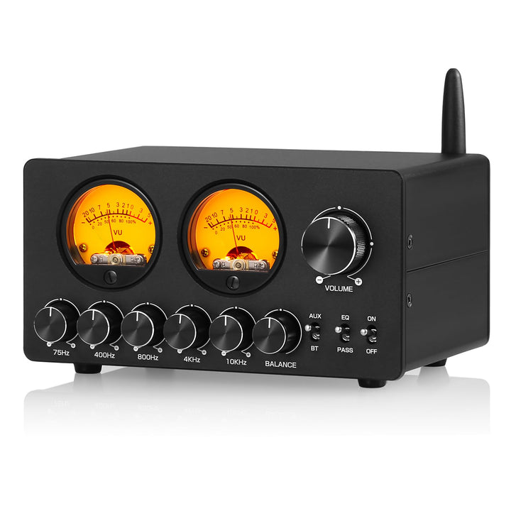 Douk Audio 5-Band-Equalizer Bluetooth EQ Vorverstärker für Heim-Stereo/Computer-Lautsprecher/Verstär