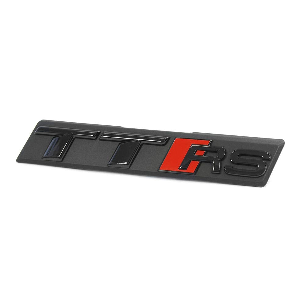Audi 8S0853736DT94 Schriftzug TTRS (Typ 8S) Kühlergrill Clip Plakette Emblem Exclusive Black Edition