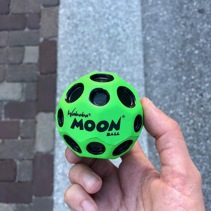 Waboba Moon Ball 3-Pack – am Höchsten Springender Gummiball – Patentiertes Original-Design – Ballkra