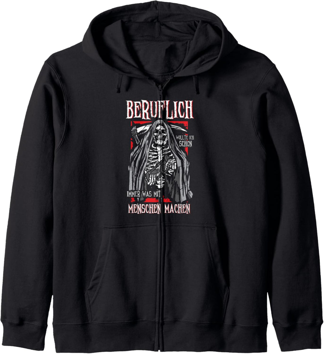 Beruflich Wollte Ich Schon Immer Was Mit Menschen Machen Kapuzenjacke