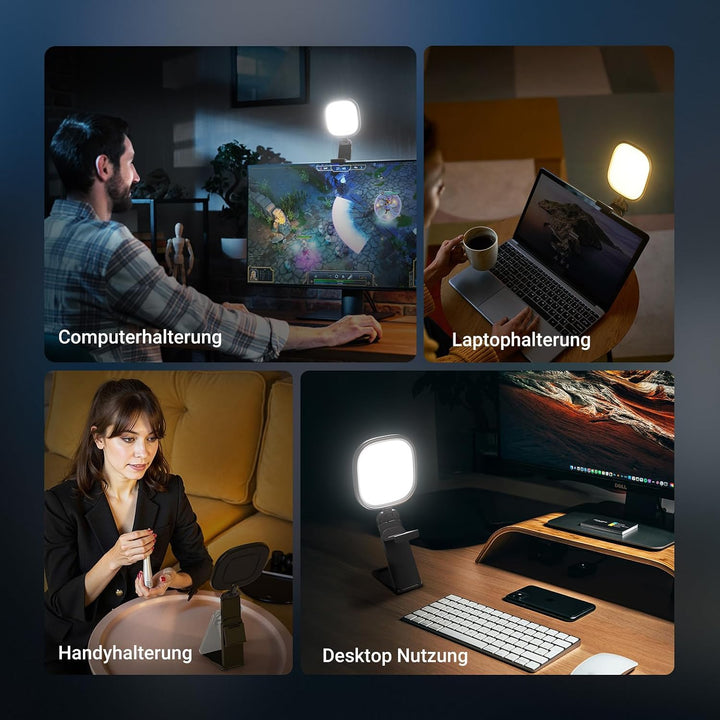 NEEWER Basics 5" Monitor Licht, Zoom Beleuchtung für Videokonferenz, NL10 NL10 (1er Pack), NL10 (1er