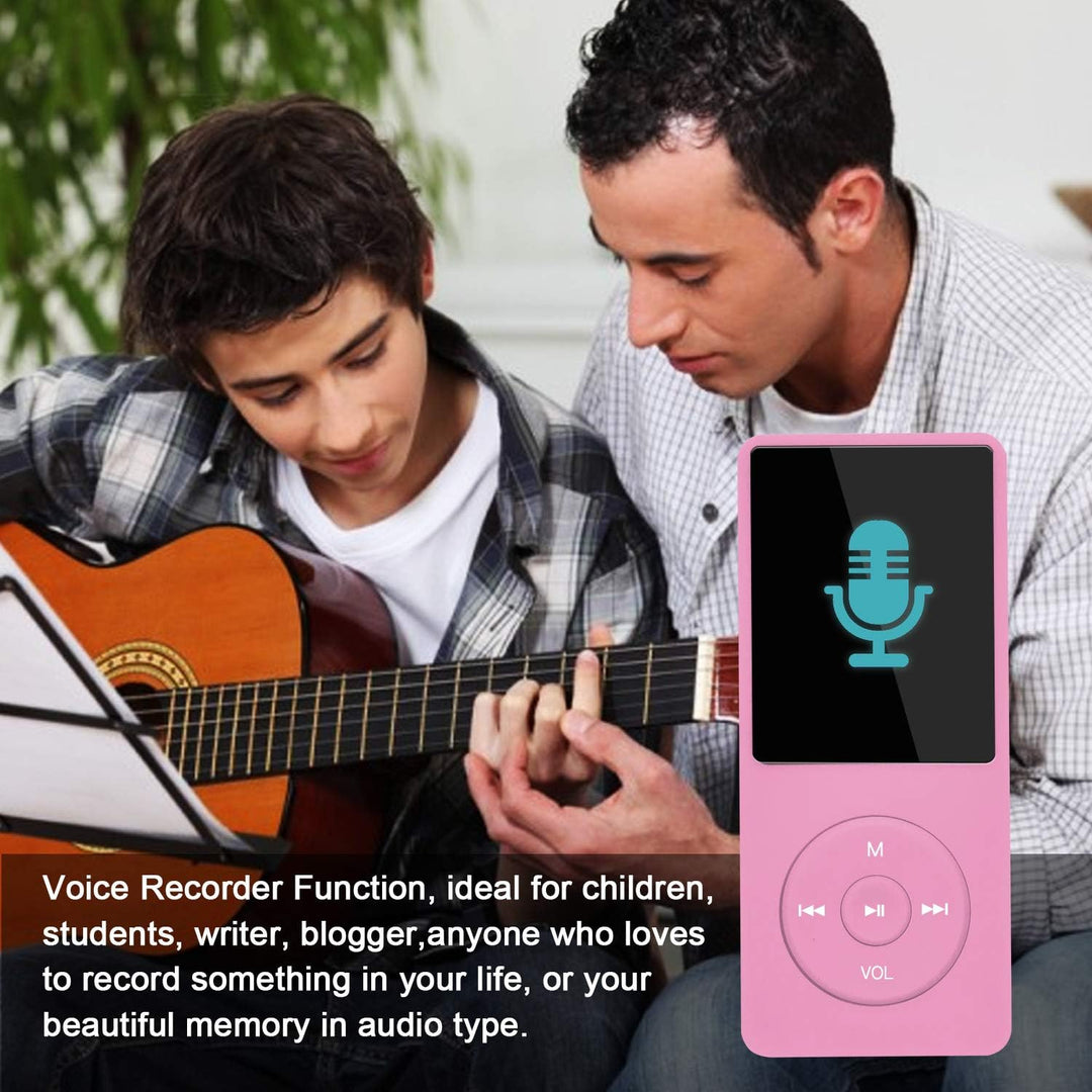 COVVY 8GB Tragbare MP3 Musik Player, Support bis zu 64GB SD Speicherkarte, Lossless Sound HiFi MP3 P