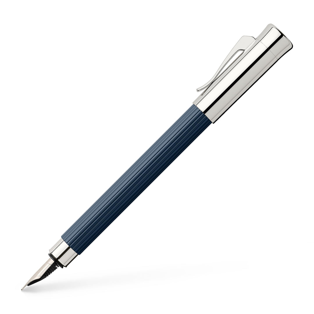 Graf von Faber-Castell 141710 - Füllfederhalter Tamitio Nachtblau, Federbreite M, 1 Stück 1 Stück (1