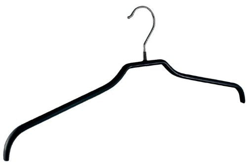 20 x Metall-Kleiderbügel 46 cm XL rutschhemmend beschichtet
