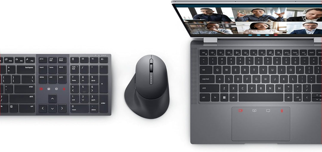 Dell Premier-Tastatur und Premier-Maus als Set – KM900 - Tastatur US (QWERTZ) KM900 - (US Internatio