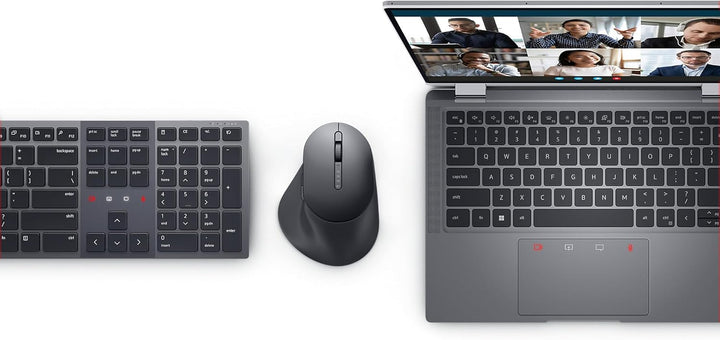 Dell Premier-Tastatur und -Maus für die Zusammenarbeit – KM900 - deutsch (QWERTZ) KM900 (German), KM