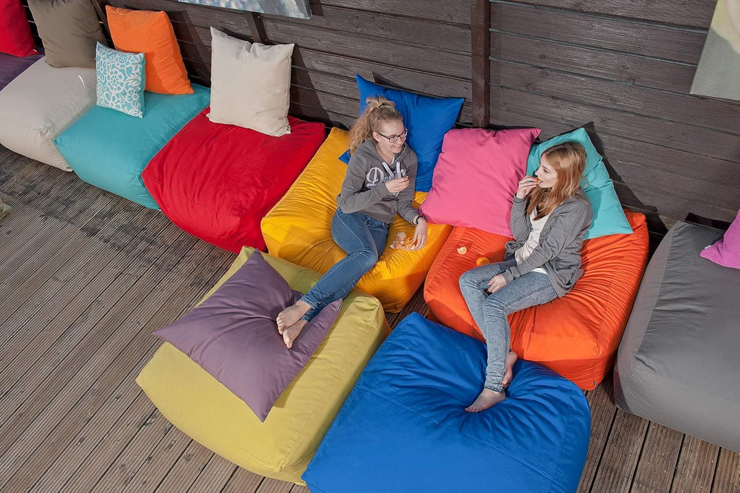 H.O.C.K. Classic Uni Outdoor Kissen inkl. Füllung 70x70cm Creme, 70x70cm Creme