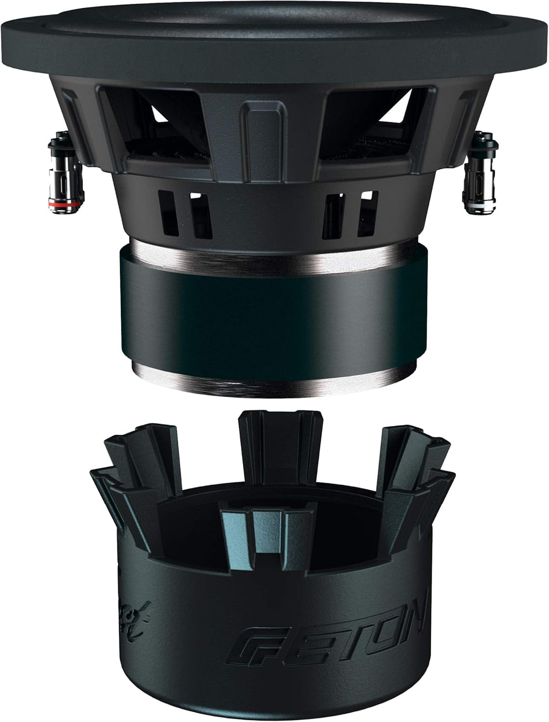 ETON PW 8: Kräftiger 20 cm / 8 Zoll Langhub Woofer, Bass fürs Auto, Bass Lautsprecher mit Ferritmagn