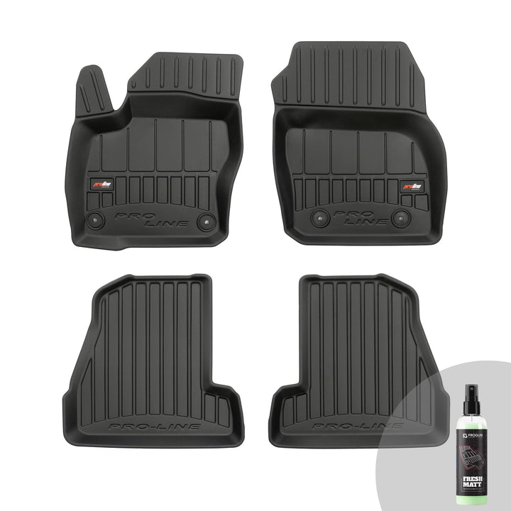 FROGUM ProLine 3D Gummimatten Exklusiven Auto Fussmatten Autofussmatten für Ford Focus III 2010-2018