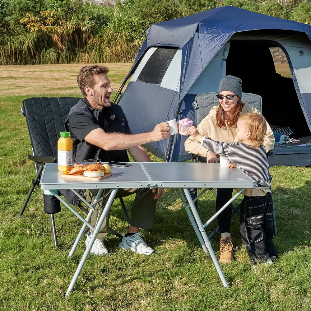 ever advanced luxus campingstuhl faltbar moonchair xxl EVER ADVANCED Luxus Campingstuhl Faltbar 150 KG Belastbar Ultragross m –  techstudio.ch