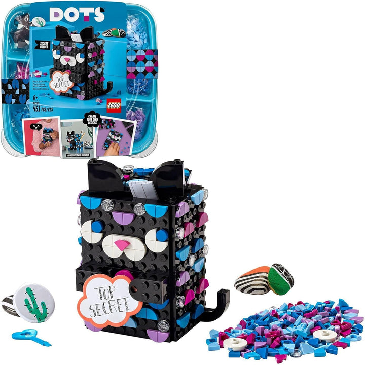 LEGO 41924 DOTS Geheimbox Katze Single, Single