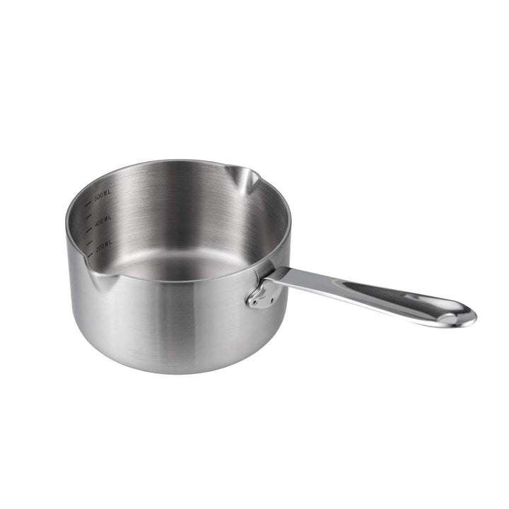 IMEEA Milchtopf Schmelztopf 18/10 Edelstahl Schmelzschale Griechische Kaffeekanne Schmelztiegel für