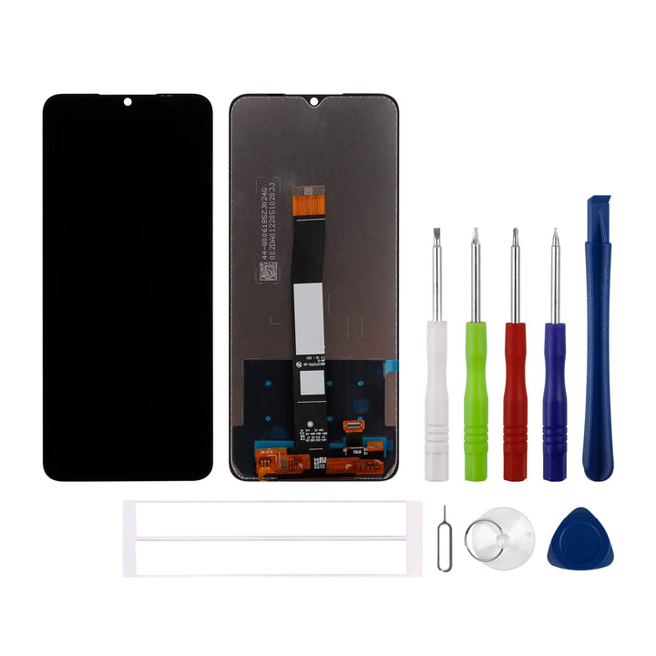 swark LCD Display Kompatibel mit Redmi 10C (Schwarz Ohne Rahmen) Touchscreen Digitizer Assembly Glas