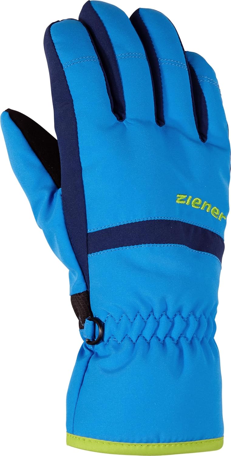 Ziener Kinder LEJANO AS glove junior Ski-Handschuhe/Wintersport | wasserdicht, atmungsaktiv 3 persia