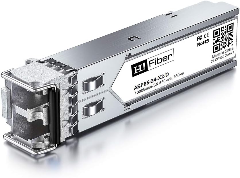 für HPE 1000BASE-SX SFP Transceiver, 1.25G SFP zu LC Multimode Glasfasermodul (J4858A, J4858B, J4858