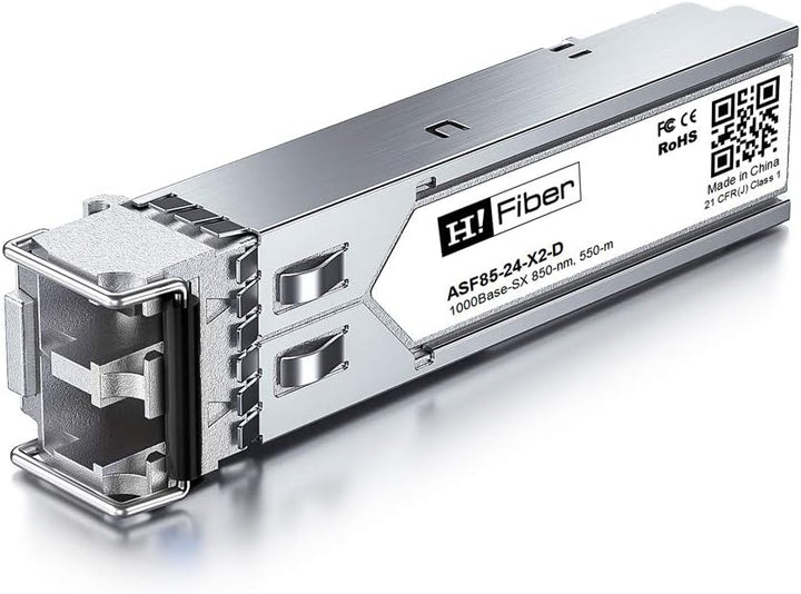 für HPE 1000BASE-SX SFP Transceiver, 1.25G SFP zu LC Multimode Glasfasermodul (J4858A, J4858B, J4858