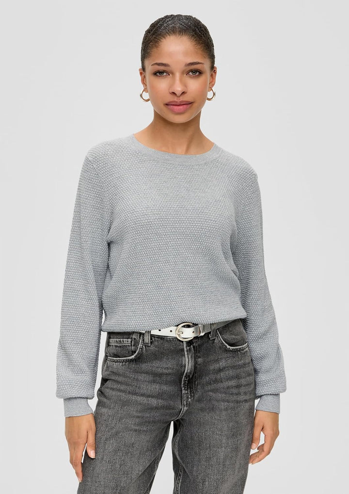 s.Oliver Damen Pullover mit Glitzergarn XL 9400, XL 9400