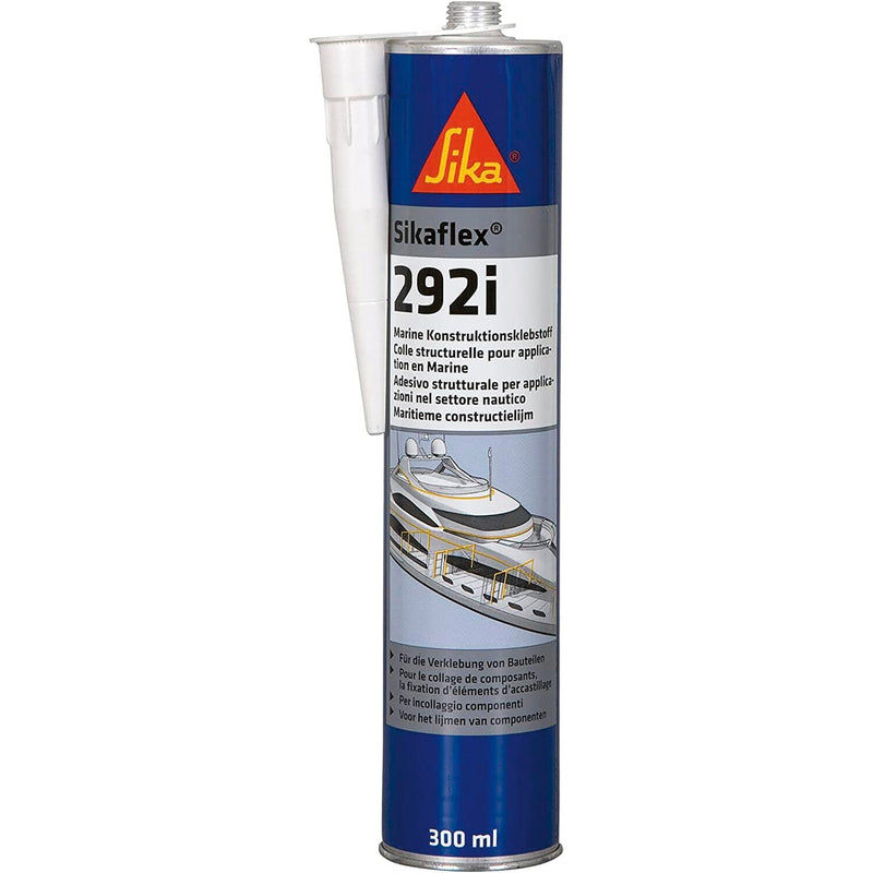 Sika Sikaflex 292i Marine Kleber haftstark - Klebstoff für Boot und Schiffsbau, 300ml weiss - 3er Se