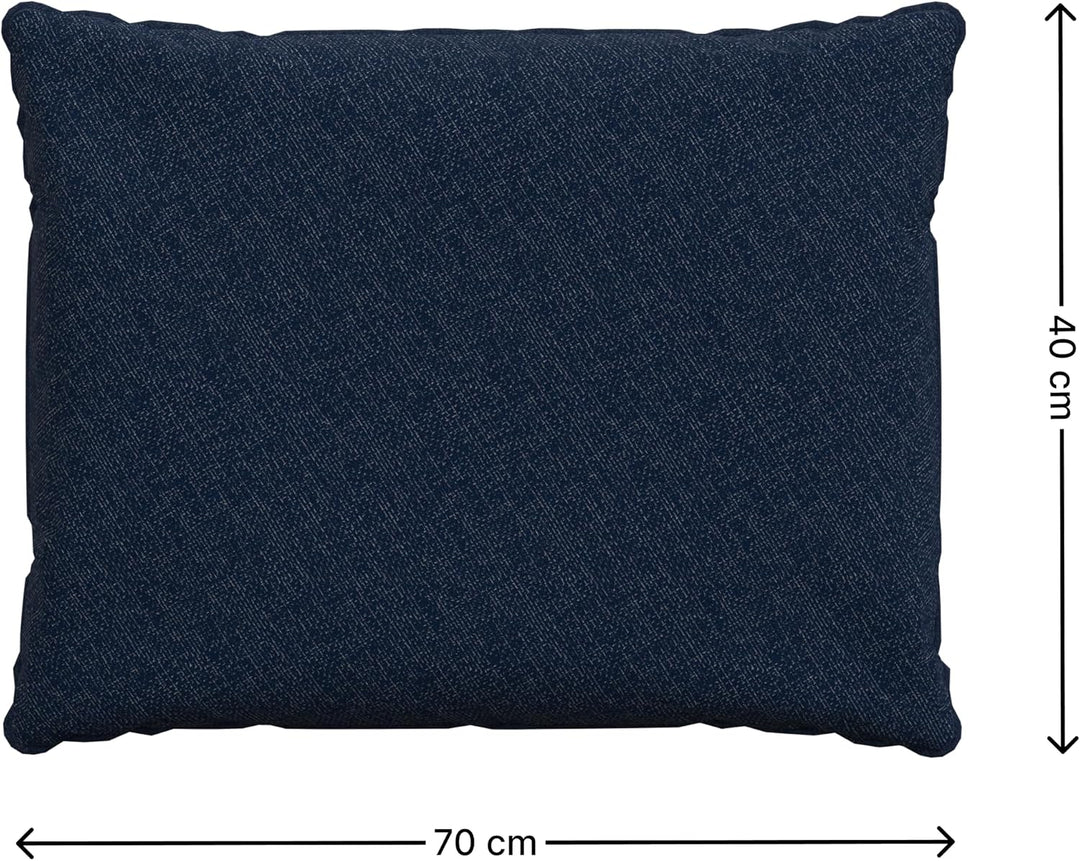 POKAR Loungekissen Stuhlkissen für Stuhl Rattanmöbel Gartenmöbel Kissen, 2er Set (1x Sitzkissen 70x7