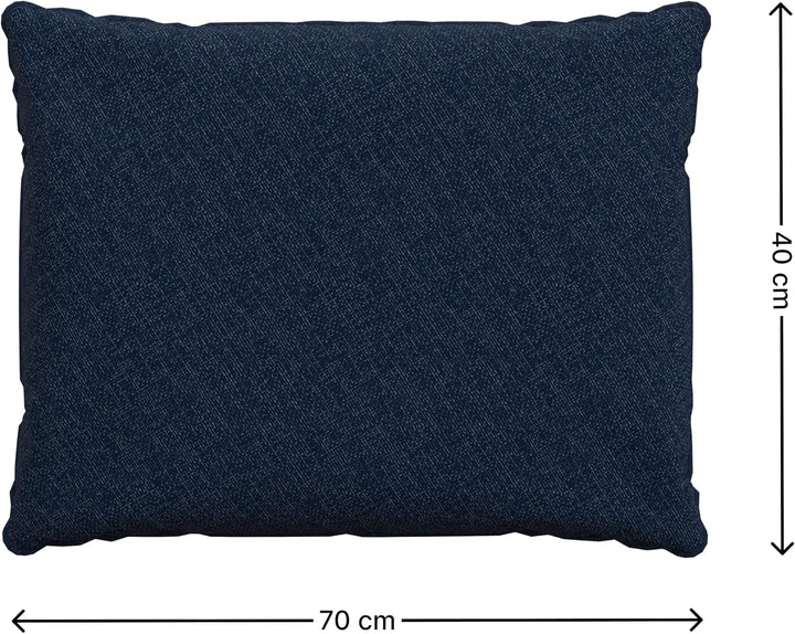 POKAR Loungekissen Stuhlkissen für Stuhl Rattanmöbel Gartenmöbel Kissen, 2er Set (1x Sitzkissen 70x7