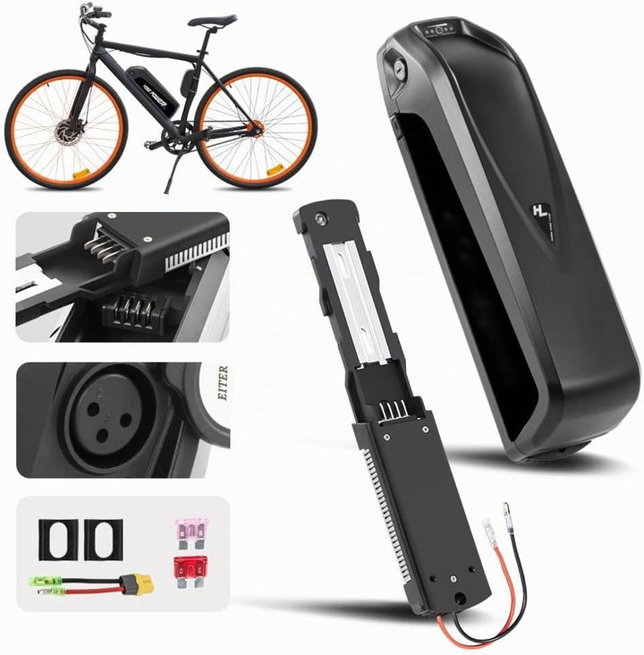 SEASON 36V 48V 52V Ebike Akku Hailong 13-20Ah Ebike Batterie passt für Elektrofahrrad 1000W / 750W /