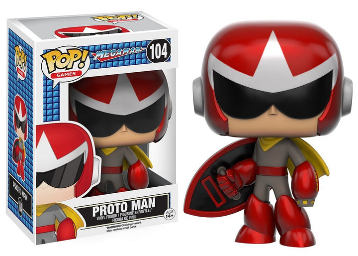 Funko 10348 POP! Vinylfigur: Megaman: Proto Man