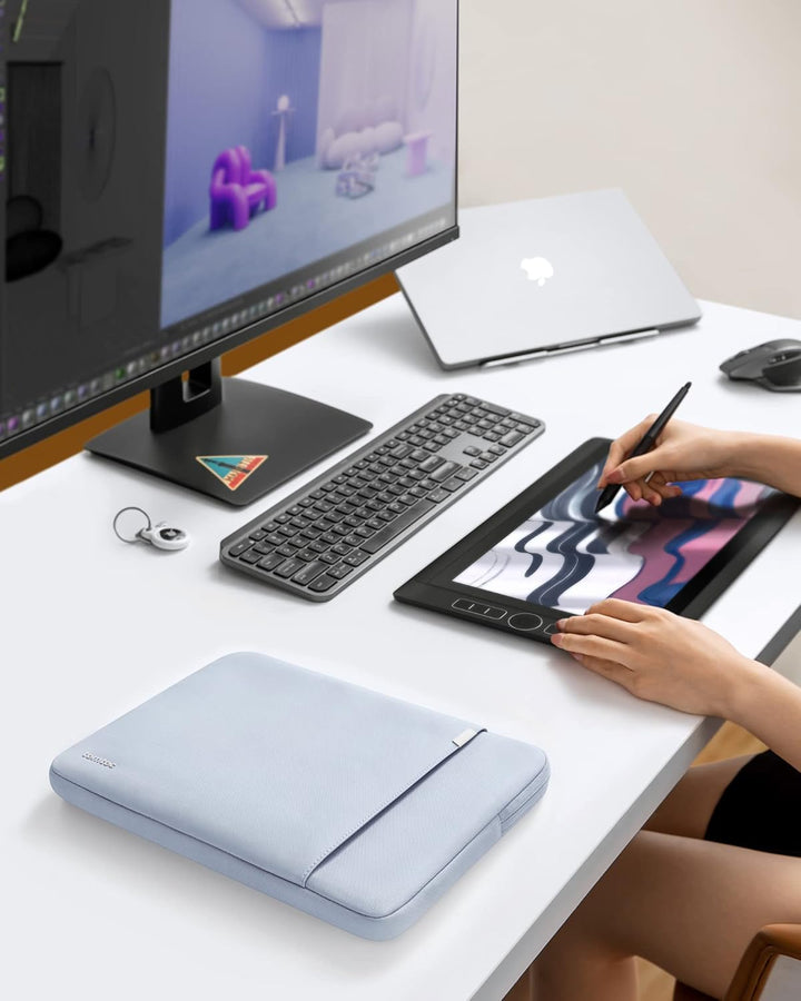 tomtoc 360° Laptop Tasche Hülle für 15-Zoll Neu MacBook Air M5 (2026), M4/A3241 (2025), M3/A3114, M2