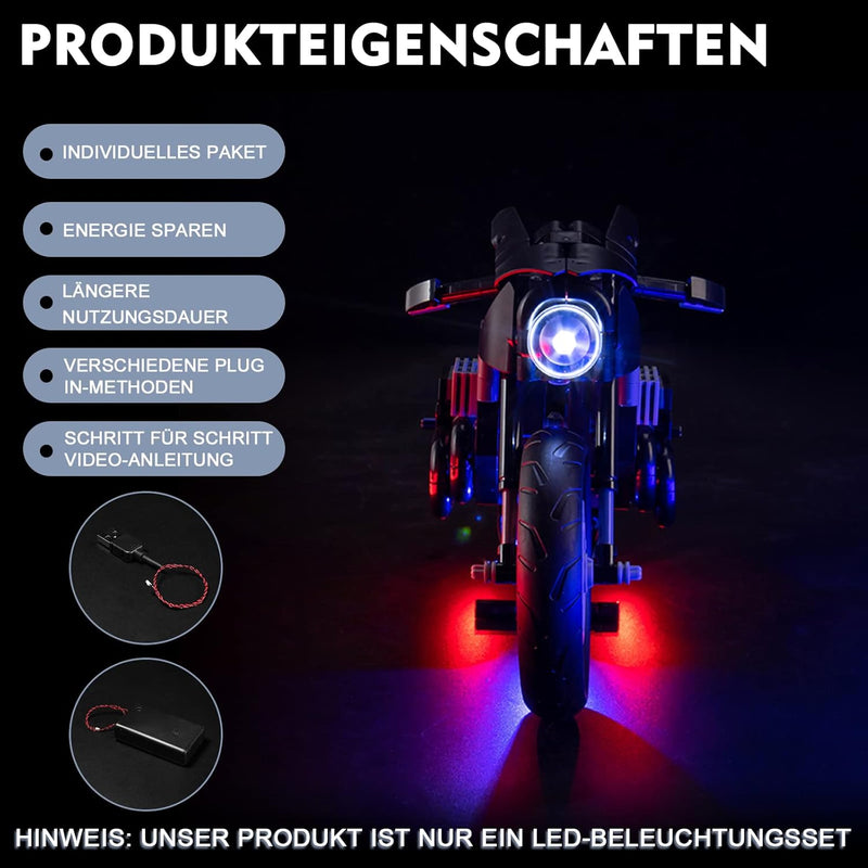 Led Licht Set für Lego 42155 Technic The Batman - BATCYCLE Set (Kein Lego-Modell), Dekorationsbeleuc