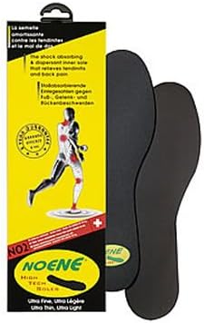 Noene 2MM N02 495000042_Noir, Unisex-Erwachsene Einlegesohlen, Schwarz (Noir), 42 EU