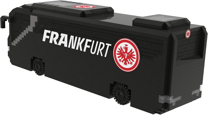 FOCO Offizielles Lizenzprodukt Eintracht Frankfurt FC BRXLZ-Steine 3D-Fussball-Reisebus BAU-Set, Ein