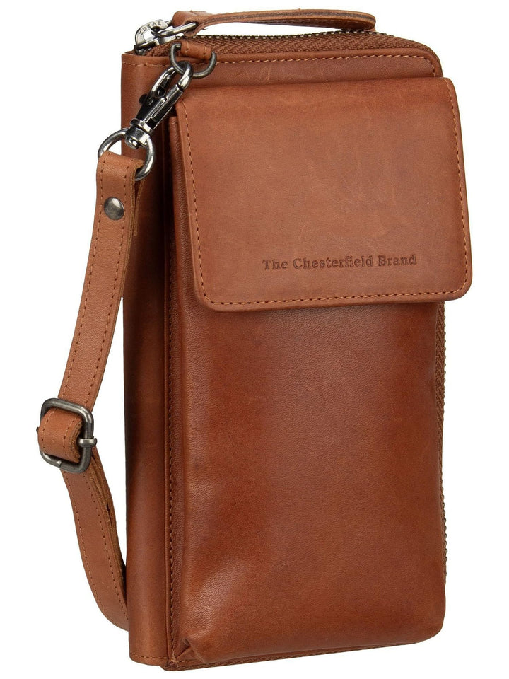 The Chesterfield Brand Wax Pull Up Malaga Handytasche Leder 10 cm