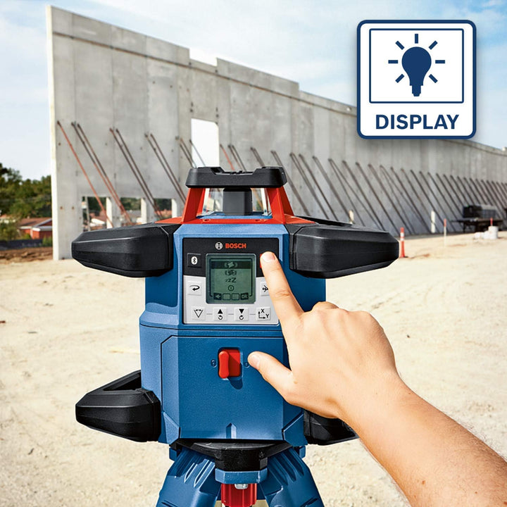 Bosch Professional 18V System Rotationslaser GRL 600 CHV (mit App-Funktion, max. Arbeitsbereich: 600