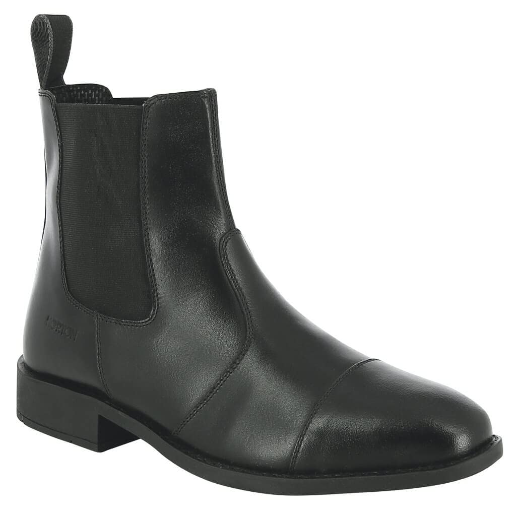 Kinder Reitstiefeletten JODHPUR Norton Leder schwarz 33
