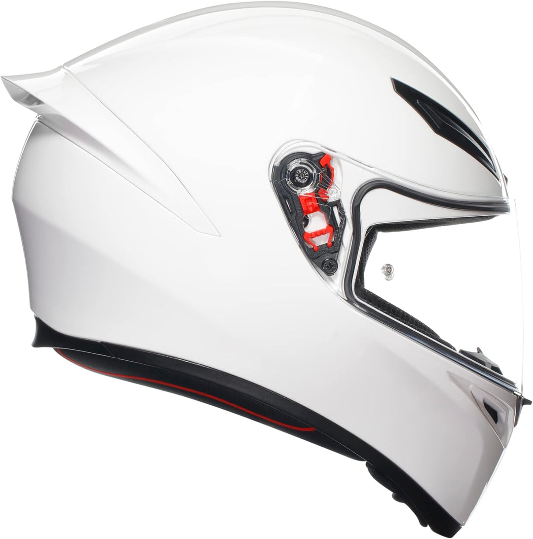AGV - K1 S E2206 Motorrad Helm, Herren ECE Vollvisier Motorradhelm, Racing Style mit Aerodynamischem