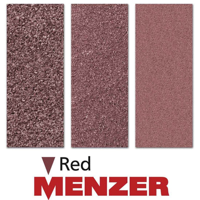 MENZER Red Klett-Schleifscheiben, 225 mm, 6-Loch, f. Trockenbauschleifer, Normalkorund (25 Stk.) K40