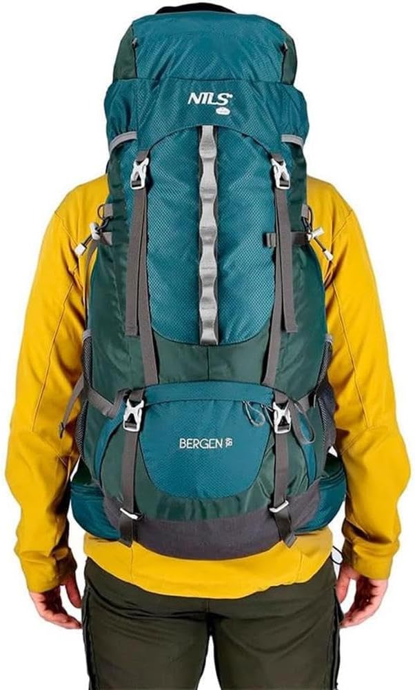 NILS Camp NC1949 Bergen 65l - Hiking Rucksack Green