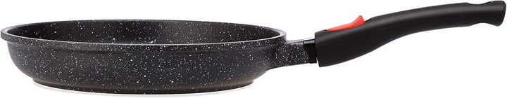 KAMBERG – 0008022 – Pfanne 26 cm – Abnehmbarer Griff – Aluminiumguss – Beschichtung in Steinoptik –