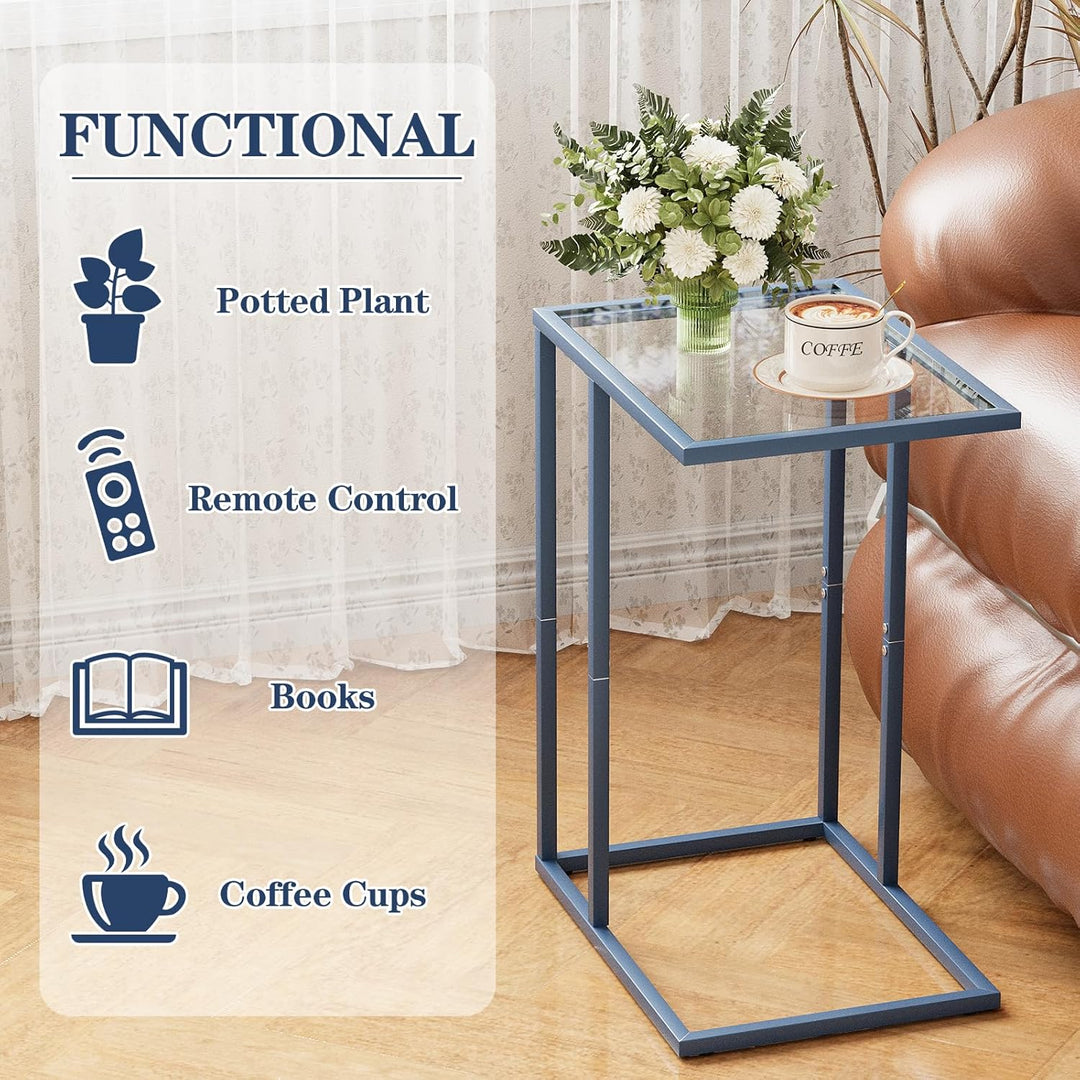 Beistelltisch C Form, Couch Beistelltischs, Kaffeetisch Kleiner Tisch, Sofa Tisch Beistelltische Bet