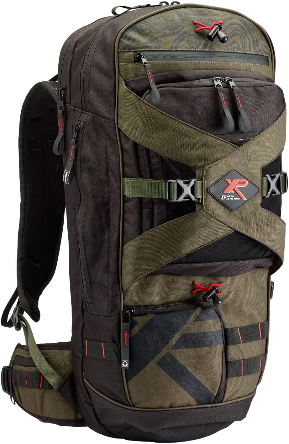 XP Metal Detectors Finds Pouch & Backpack 280, konzipiert für XP Metal Detectors und Finds Pouch mit