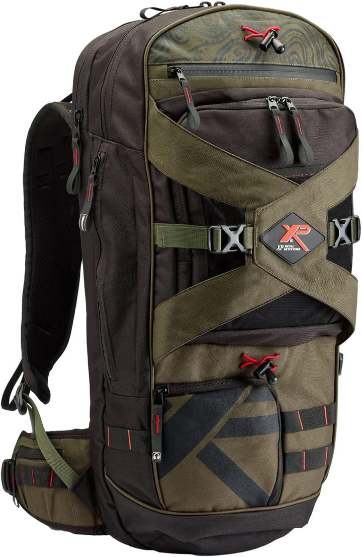 XP Metal Detectors Finds Pouch & Backpack 280, konzipiert für XP Metal Detectors und Finds Pouch mit