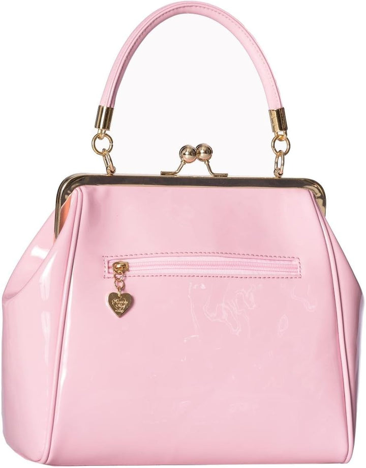 Dancing Days Retro American Vintage Handtasche Rosa, Rosa