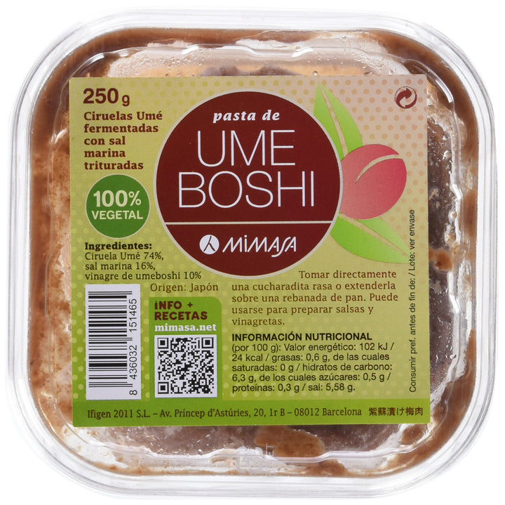 Nutricosmetics - Mimasa Pasta De Umeboshi 250g