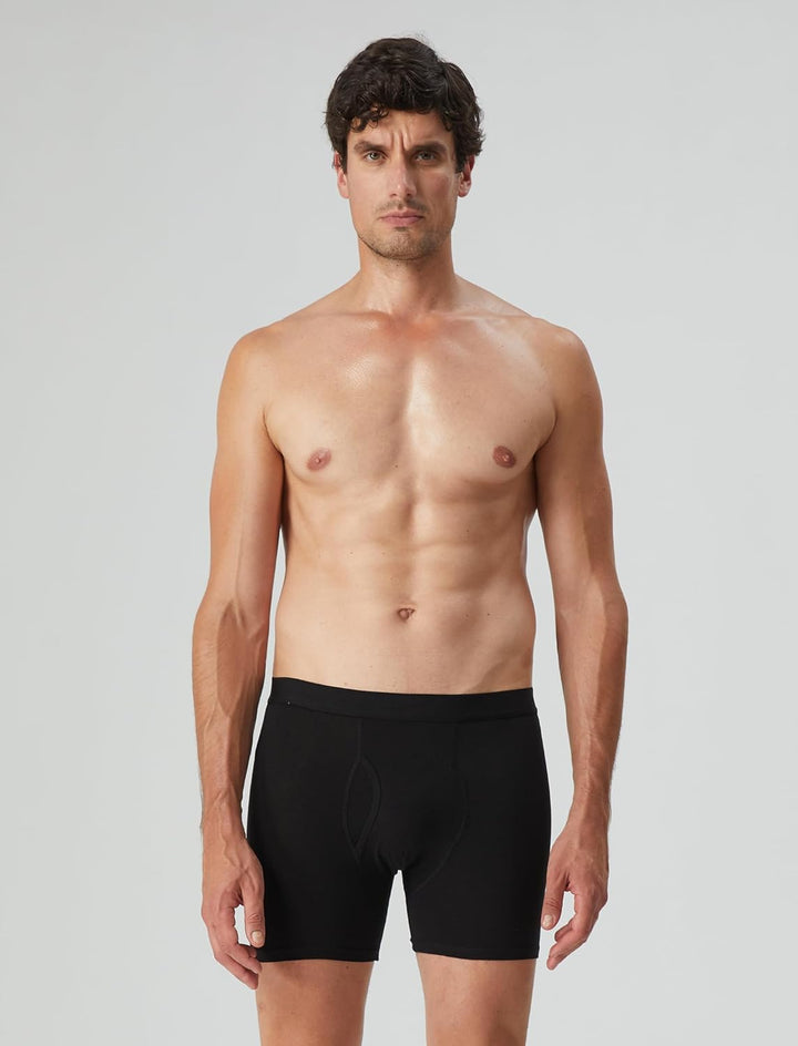 Lovemist Baumwolle Boxershorts Herren Klassische Ausgabe Boxershorts Männer Unterwäsche Pack S C: 3